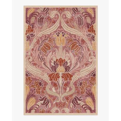 Flourish Rose Rug by Liberty - 185 x 275 cm - All-In-One Rug