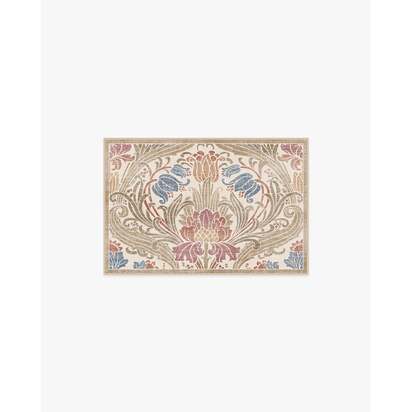 Flourish Cream Rug by Liberty - 60 x 90 cm - All-In-One Rug