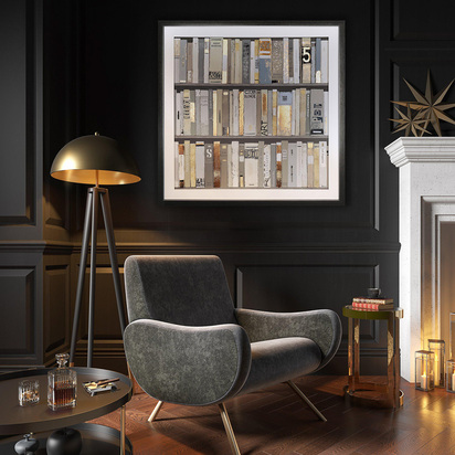 Gallery Study Framed Art