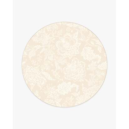 Christelle Silhouette Light Natural Rug by Liberty - 245 Round cm - All-In-One Rug