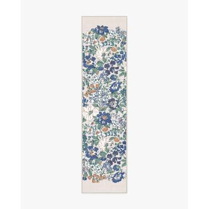 Honeydew Blue Rug by Liberty - 75 x 305 cm - All-In-One Rug