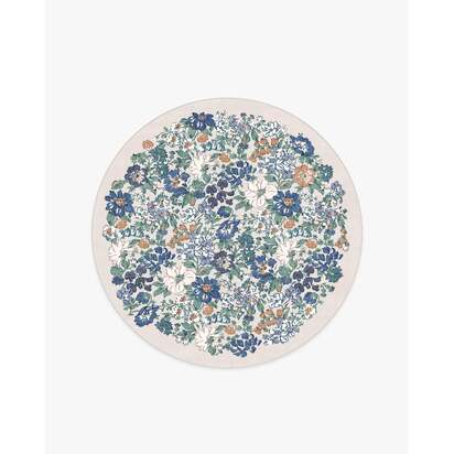 Honeydew Blue Rug by Liberty - 185 Round cm - All-In-One Rug