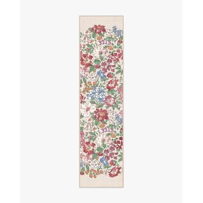 Honeydew Red & Pink Rug by Liberty - 75 x 305 cm - All-In-One Rug