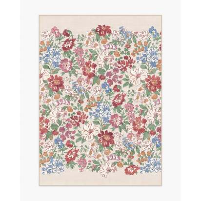 Honeydew Red & Pink Rug by Liberty - 150 x 215 cm - All-In-One Rug