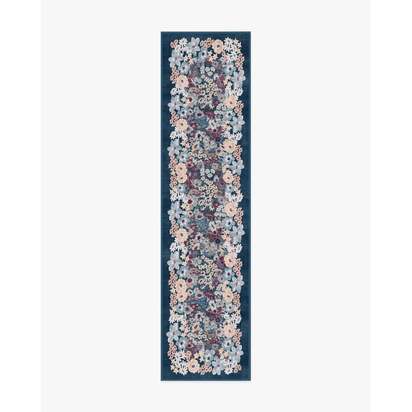Artemis Midnight Blue Rug by Liberty - 75 x 305 cm - All-In-One Rug