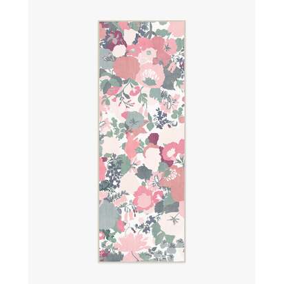 Parchment Shadow Pink Rug by Liberty - 75 x 215 cm - All-In-One Rug