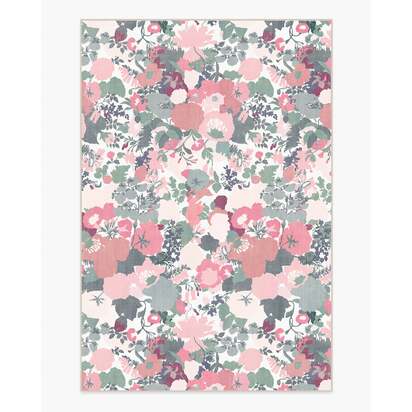 Parchment Shadow Pink Rug by Liberty - 200 x 290 cm - All-In-One Rug