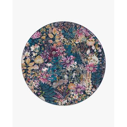 Fresco Midnight Rug by Liberty - 245 Round cm - All-In-One Rug