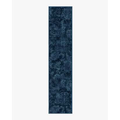 Christelle Silhouette Midnight Blue Rug by Liberty - 75 x 365 cm - All-In-One Rug