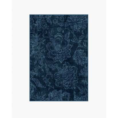 Christelle Silhouette Midnight Blue Rug by Liberty - 120 x 185 cm - All-In-One Rug