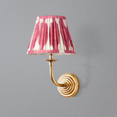 Pringle wall fitting in antique brass