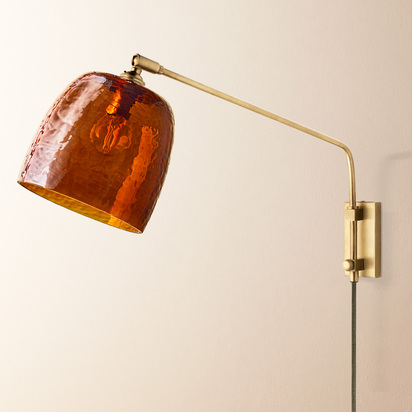 Carter Wall Fitting in Antique Brass