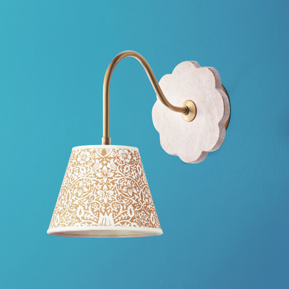 Kamela Rechargeable Wall Fitting in Natural