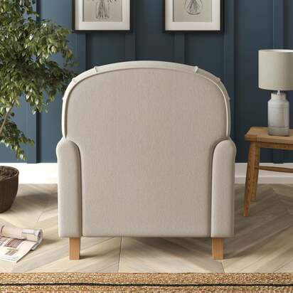 Beatrice II Luna Fabric Armchair