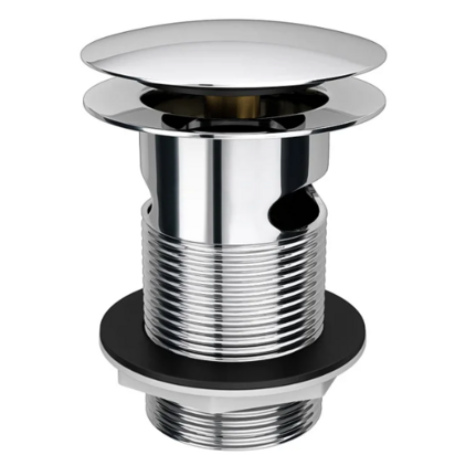 Easy Clean Slotted Basin Waste with Removable Click Clack