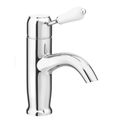   360  Instructions  Dimensions  Room View Lancaster Traditional Chrome Single Lever Mono Basin Mixer Tap