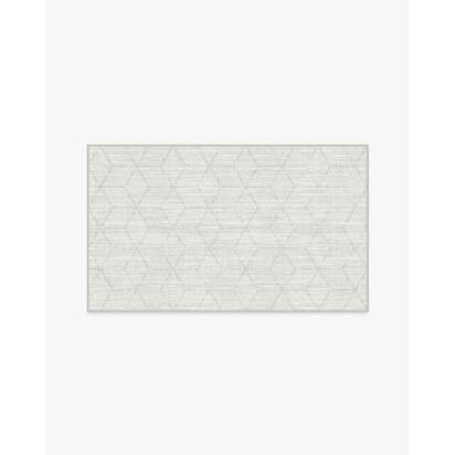 Prisma Monochrome Flatwoven Rug - 90 x 150 cm - Rug + Pad System