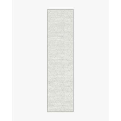 Prisma Monochrome Flatwoven Rug - 75 x 305 cm - Rug + Cushioned Pad System