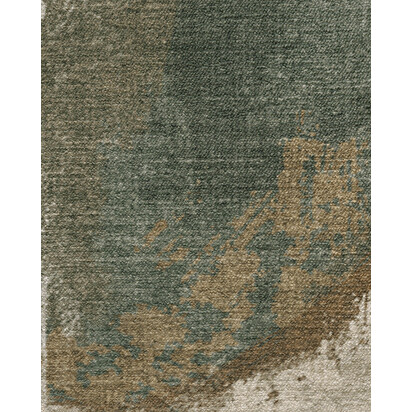 Jorda Bronze Natural Flatwoven Rug by Architectural Digest - 245 x 305 cm - Rug + Cushioned Pad System