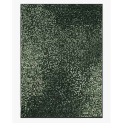Terran Moss Flatwoven Rug by Architectural Digest - 305 x 425 cm - Rug + Pad System