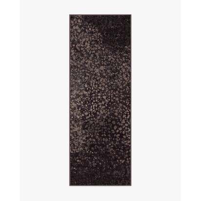 Terran Burgundy Flatwoven Rug by Architectural Digest - 75 x 215 cm - Rug + Cushioned Pad System