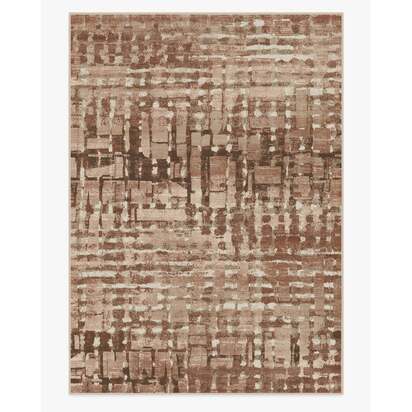 Brooklyn Copper Clay Flatwoven Rug by Architectural Digest - 305 x 425 cm - Rug + Pad System