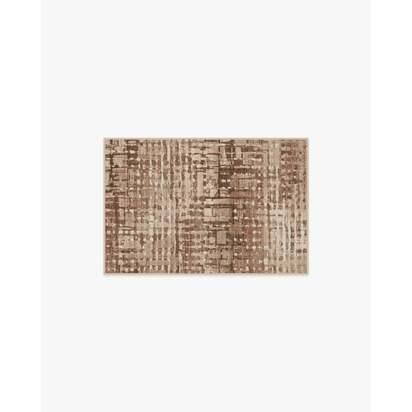 Brooklyn Copper Clay Flatwoven Rug by Architectural Digest - 60 x 90 cm - Rug + Cushioned Pad System
