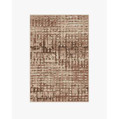 Brooklyn Copper Clay Flatwoven Rug by Architectural Digest - 120 x 185 cm - Rug + Cushioned Pad System