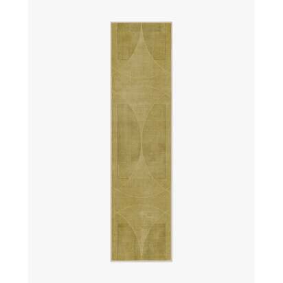 Ayla Gold Rug by Architectural Digest - 75 x 305 cm - All-In-One Rug
