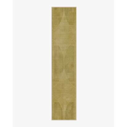 Ayla Gold Rug by Architectural Digest - 75 x 365 cm - All-In-One Rug