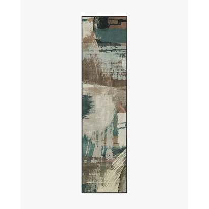 Dresden Shadow Multicolour Rug by Architectural Digest - 75 x 305 cm - All-In-One Rug