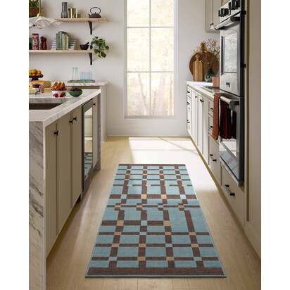 Nano Slate Blue Rug - 75 x 305 cm - All-In-One Rug