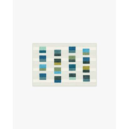 Pezzo Teal Rug - 60 x 90 cm - All-In-One Rug