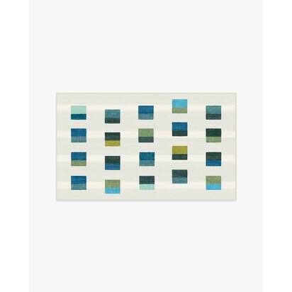 Pezzo Teal Rug - 90 x 150 cm - All-In-One Rug