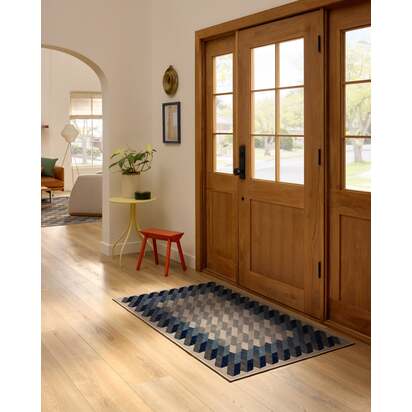 Echo Charcoal Rug - 75 x 215 cm - All-In-One Rug
