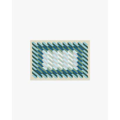 Echo Soft Teal Rug - 60 x 90 cm - All-In-One Rug