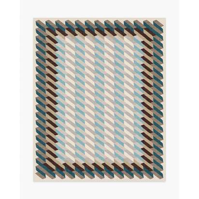 Echo Slate Blue Rug - 245 x 305 cm - All-In-One Rug