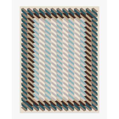 Echo Slate Blue Rug - 275 x 365 cm - All-In-One Rug