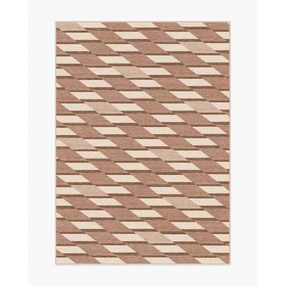 Tess Warm Brown Rug - 150 x 215 cm - All-In-One Rug