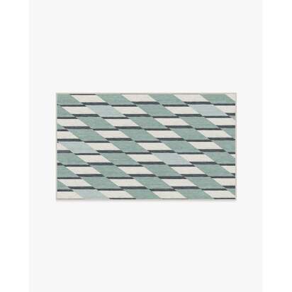 Tess Soft Teal Rug - 90 x 150 cm - All-In-One Rug