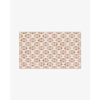 Orana Soft Pink & Natural Rug - 90 x 150 cm - All-In-One Rug