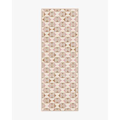 Orana Soft Pink & Natural Rug - 75 x 215 cm - All-In-One Rug