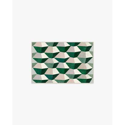 Zeno Green Rug - 60 x 90 cm - All-In-One Rug
