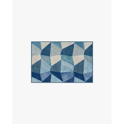 Rhea Blue Rug - 60 x 90 cm - All-In-One Rug