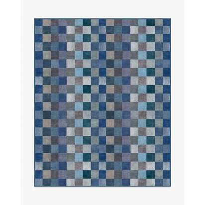 Flux Blue Rug - 245 x 305 cm - All-In-One Rug