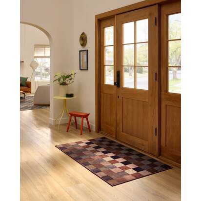 Flux Copper Multicolour Rug - 60 x 90 cm - All-In-One Rug