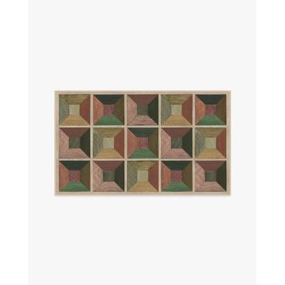 Hedra Soft Auburn Rug - 90 x 150 cm - All-In-One Rug