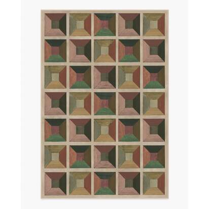 Hedra Soft Auburn Rug - 200 x 290 cm - All-In-One Rug