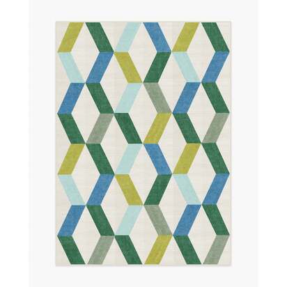 Kya Teal Rug - 150 x 215 cm - All-In-One Rug