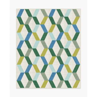 Kya Teal Rug - 245 x 305 cm - All-In-One Rug